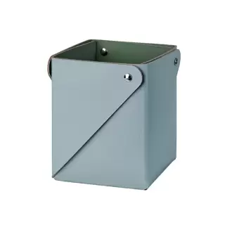 Colombo Adj Стаканчик MIU 8x8хH10.5см., настольный, цвет: небесный/эвкалипт