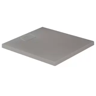 Duravit Stonetto Поддон композитный прямоугольный 90x80х5см, d9см, цвет: Бетон