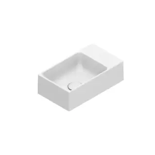 Catalano Premium Раковина 40x23см, без отв., цвет: белый глянцевый