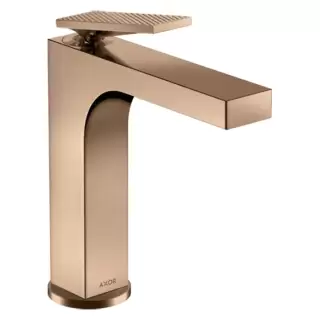 Axor Citterio Смеситель для раковины 160, на 1 отв., излив h: 16см, с текстурой, цвет: полированное красное золото