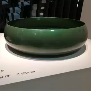 Bette Craft Раковина-чаша 45х45х12 cм, без отв., на столешницу, без перелива, сталь, цвет: forest