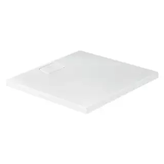 Duravit Stonetto Поддон композитный квадратный 90x90х5см, d9см, цвет: белый