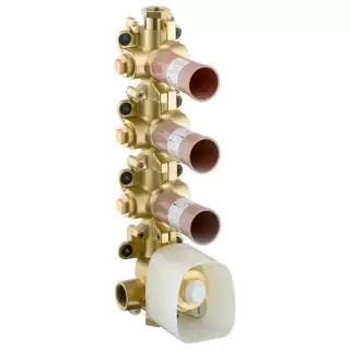 Axor ShowerCollection Скрытая часть для термоста для душа, 3 потреб, &frac34;&rsquo;