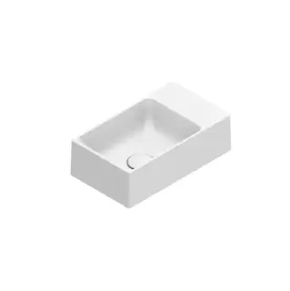 Catalano Premium Раковина 40x23см, без отв., цвет: белый матовый