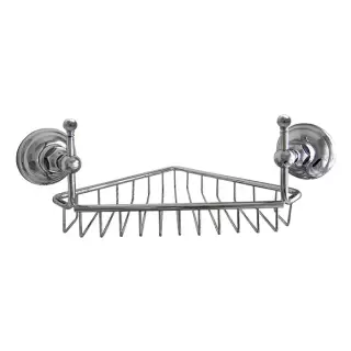 Nicolazzi Accessori Classica Полочка-решетка угловая, подвесной, цвет: хром