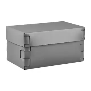 ADJ Коробка Snob, 25x15xH13,5 см., цвет: серый/черный