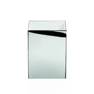 Decor Walther DW 74 Корзина для бумаги 17x17x24см, напольная, цвет: хром