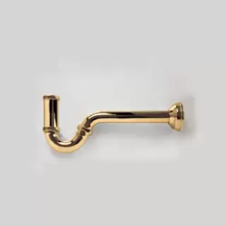 Devon&Devon сифон s-образный 1&frac14;&rdquo;, цвет: светлое золото