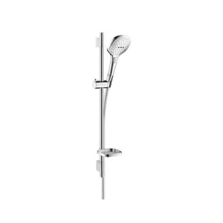 Hansgrohe Raindance Select E Душевой набор: штанга 65см., ручной душ 120, 3jet (Rain, RainAir, WhirlAir), мыльница, шланг, цвет: хром