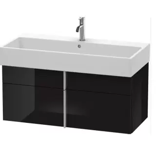 Duravit VA Тумба подвесная 98.4x43.1х44.1см., с раковиной, 1 выдв.ящик, цвет: черный