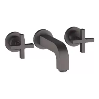 Axor Citterio Смеситель для раковины, встраиваемый, излив: 16.2см., цвет: шлифованный черный хром