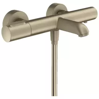 Axor Citterio M Смеситель для ванны, термостатический, настенный, цвет: шлифованный никель