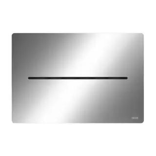 TECEsolid Металическая панель смыва для унитаза TECEsolid с бесконтактной активацией, от сети 12 В, хром глянцевый