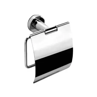 Colombo Basic Держатель для туалетной бумаги, с крышкой, цвет: хром