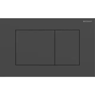 Geberit Sigma40 Клавиша для двойного смыва, квадратная: Черный матовый