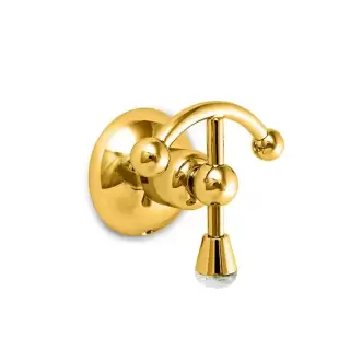 Nicolazzi Cristallo Di Rocca Крючок подвесной, цвет: золото