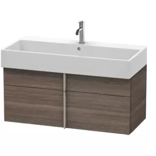 Duravit VA Тумба подвесная 98.4x43.1х44.1см., с раковиной, 1 выдв.ящик, цвет: Pine Terra