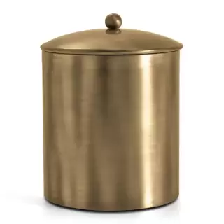 3SC Bally Ведро с крышкой, ручка Sfera, цвет: золото 24к. Lucido