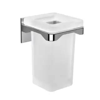 Colombo Forever Стакан подвесной, цвет: хром/матовое стекло