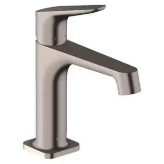 Axor Citterio M Смеситель для раковины 100, на 1 отв., с донным клапаном, цвет: сталь