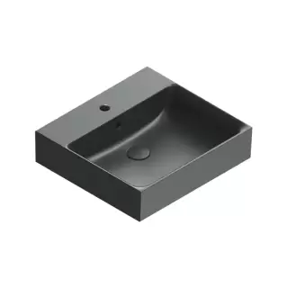 Catalano Premium Раковина 50x47см, с 1 отв., цвет: черный матовый