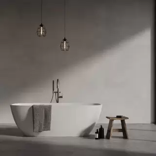 Dea Design Soul Ванна 170x72xh56см, отдельностоящая, цвет: белый