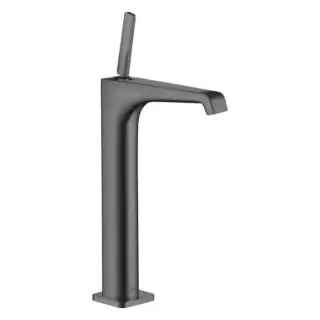 Axor Citterio E Смеситель для раковины 250, на 1 отв., высокий, цвет: шлифованный черный хром