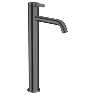 Axor One Смеситель для раковины 260, на 1 отв., высокий, цвет: шлифованный черный хром