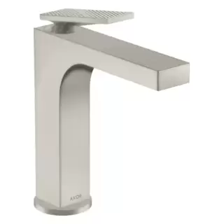 Axor Citterio Смеситель для раковины 160, на 1 отв., излив h: 16см, с текстурой, цвет: сталь