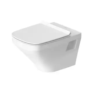 Duravit DuraStyle Rimless Унитаз подвесной 37x54см., безободковый, с покрытием WonderGliss, с вертикальным смывом, цвет: белый