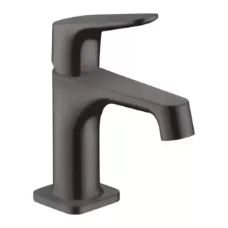 Axor Citterio M Смеситель для раковины 70, на 1 отв., с донным клапаном, цвет: шлифованный черный хром