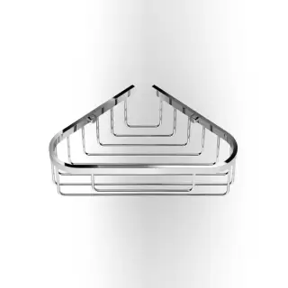 Decor Walther DW 228 Полочка для душа, угловая, подвесная, цвет: хром