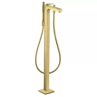 Axor Citterio Смеситель для ванны, напольный, с ручным душем, цвет: шлифованная медь