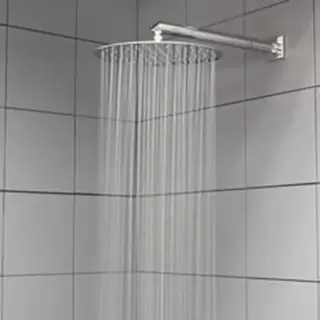 Antonio Lupi Braccio Настенный верхний душ, &Oslash; 25см, длина: 33см, цвет: полированная сталь