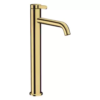 Axor One Смеситель для раковины 260, на 1 отв., высокий, цвет: полированное золото