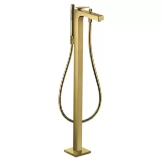 Axor Citterio Смеситель для ванны,напольный, с ручным душем, цвет: полированное золото