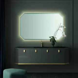 Milldue Edition Dandy Комплект подвесной мебели, 174х47хh46.1см, цвет: глянцевый Fango/Grafite