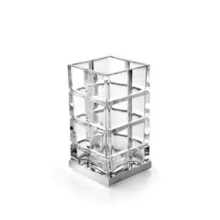 3SC Palace Стакан настольный, цвет: хрусталь/хром