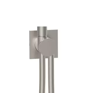 Almar Modular Вывод из стены, с держателем и шлангом 150см для душевой лейки, цвет: оружейный металл брашированный PVD