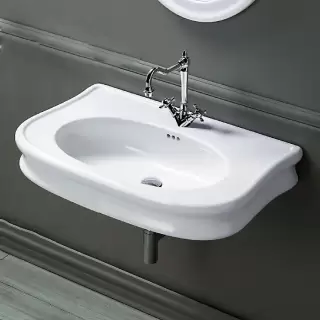 SIMAS Lante 90 Раковина 90х54 см, 1 отв., цвет: белый