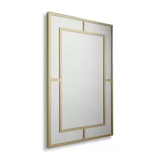 Oasis Casablanca Зеркало 140х h:100см., с металлическим профилем, цвет: золото