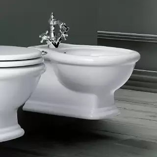 SIMAS Lante Биде подвесное с 1 отв. под смеситель, 53х38см, цвет: белый