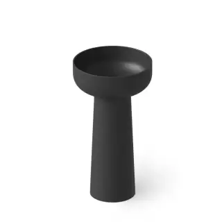 Dea Design Pedestal Basin Раковина 48х48х88см., напольная, без отв., Solid Surface, цвет: Black №16