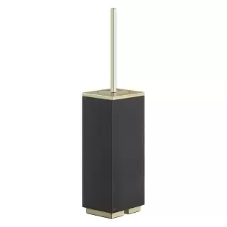 Gessi Inverso Accessories Ершик напольный, цвет: черный/Brass Brushed PVD