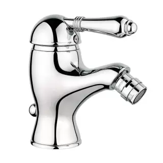 Nicolazzi El Capitan Смеситель для биде, 1 отв., с донным клапаном, излив: 107 мм, цвет: хром