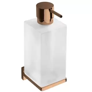 Colombo Look Дозатор для жидкого мыла, подвесной, цвет: PVD Vintage/матовое стекло