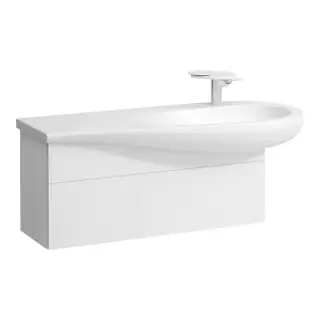Laufen Alessi One Тумба подвесная с раковиной 120x50см, с 1 ящиком, цвет: белый матовый