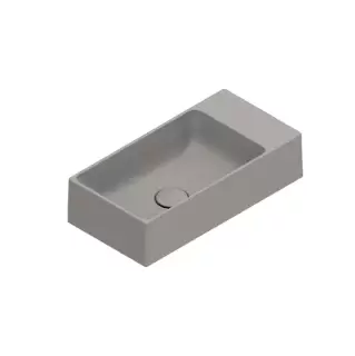 Catalano Premium Раковина 50x25см, без отв., цвет: Tortora Satinato