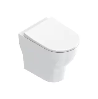 Catalano Sfera Унитаз напольный 52х35, безободковый, смыв Tornado, покрытие Cataglaze+, цвет: белый глянцевый