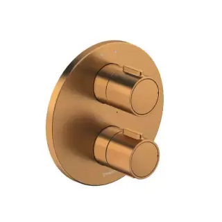 Duravit Thermostatic Смеситель для душа, настенный, термостатический, цвет: бронза